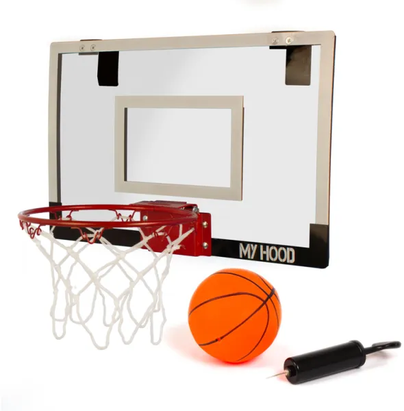 My Hood - Mini basketball with backboard - Includes ball and ball pump