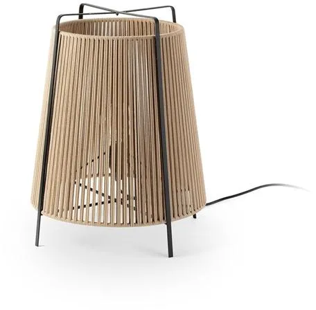 Faro AKANE Outdoor Floor Lamp Beige/Matte Black