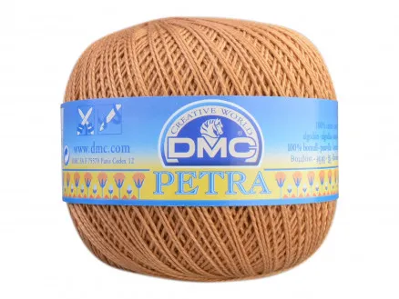 DMC Petra No. 5 Crochet Thread Unicolour 5436 Caramel