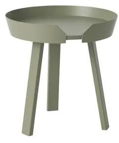 Muuto Around Coffee Table Grey-Green Small