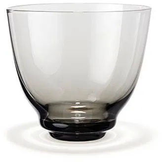 Holmegaard Flow water glass 35 cl - Smoke